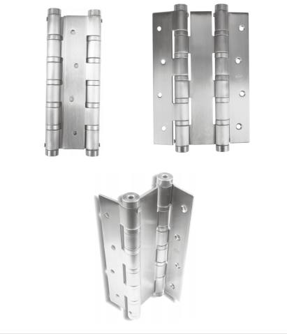 JNF Double Action Spring Hinge - Premium Heavy Duty Spring Hinge for Doors, Cabinets & Furniture - Smooth Silent Closing & Adjustable Tension - Perfect for Home, Office & Commercial Use