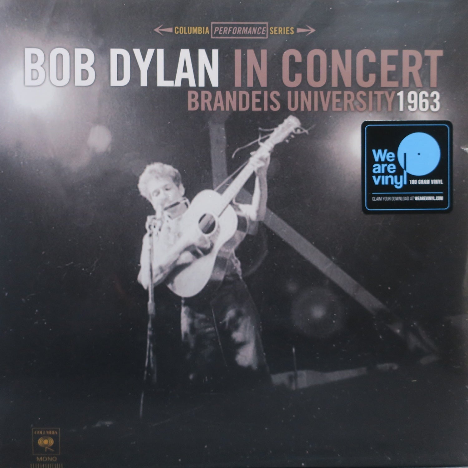 Bob Dylan 'In Concert: Brandeis University' 180g Vinyl LP Record - Classic Live Performance for Music Collectors & Audiophiles, Perfect for Home Listening & Vintage Vinyl Collections