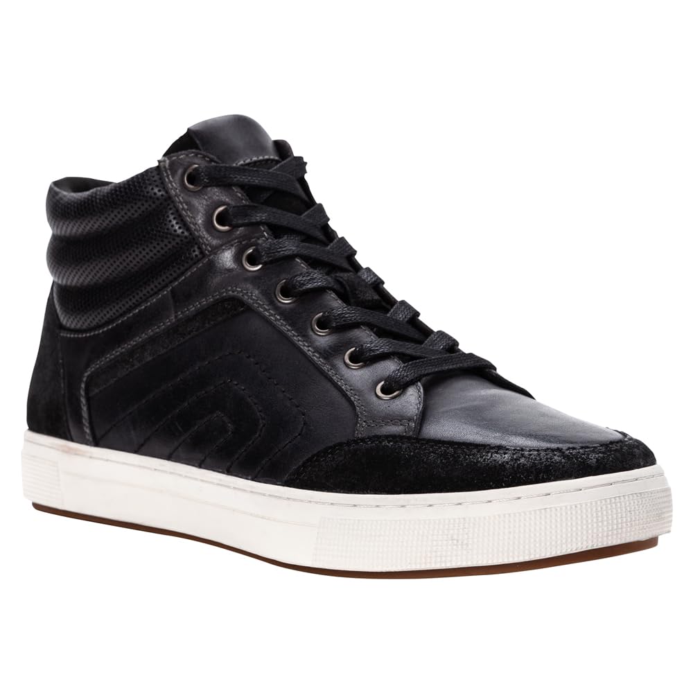 Propet Men's Kenton Mid Cut Sneakers - Comfortable Walking Shoes for Men | Perfect for Casual Wear, Work & Outdoor Activities