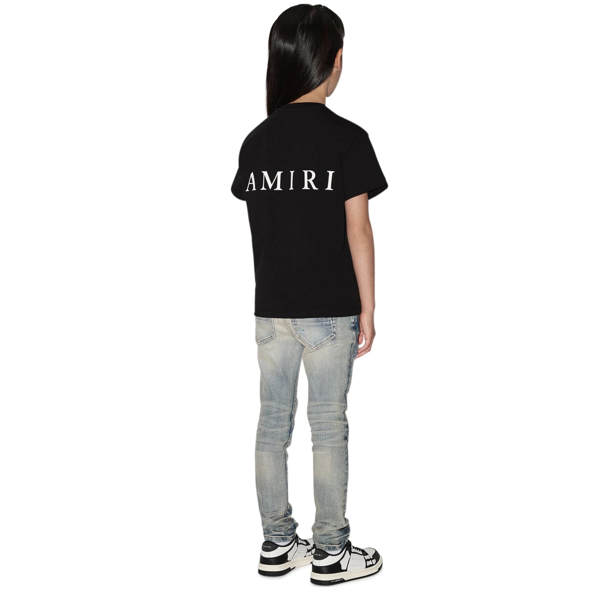 Amiri Kids MA Black T-Shirt for Boys & Girls - Stylish Graphic Tee for Casual Wear, School & Outings
