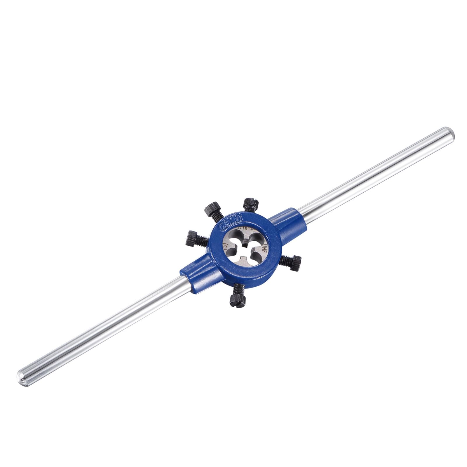 5/16-18 UNC Thread Die Handle Set with 16mm-25mm OD / M7-M8 Die Wrench Tool Kit - Perfect for Thread Repair & Pipe Fixing - Ideal for Plumbing, Automotive, and DIY Projects