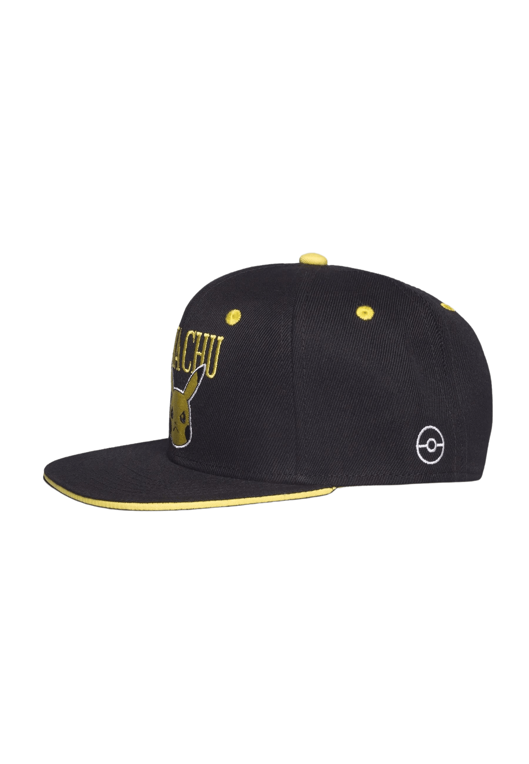 Difuzed Pokemon Angry Pikachu Snapback Cap - Official Licensed Hat for Anime Fans & Cosplay Costume Accessories