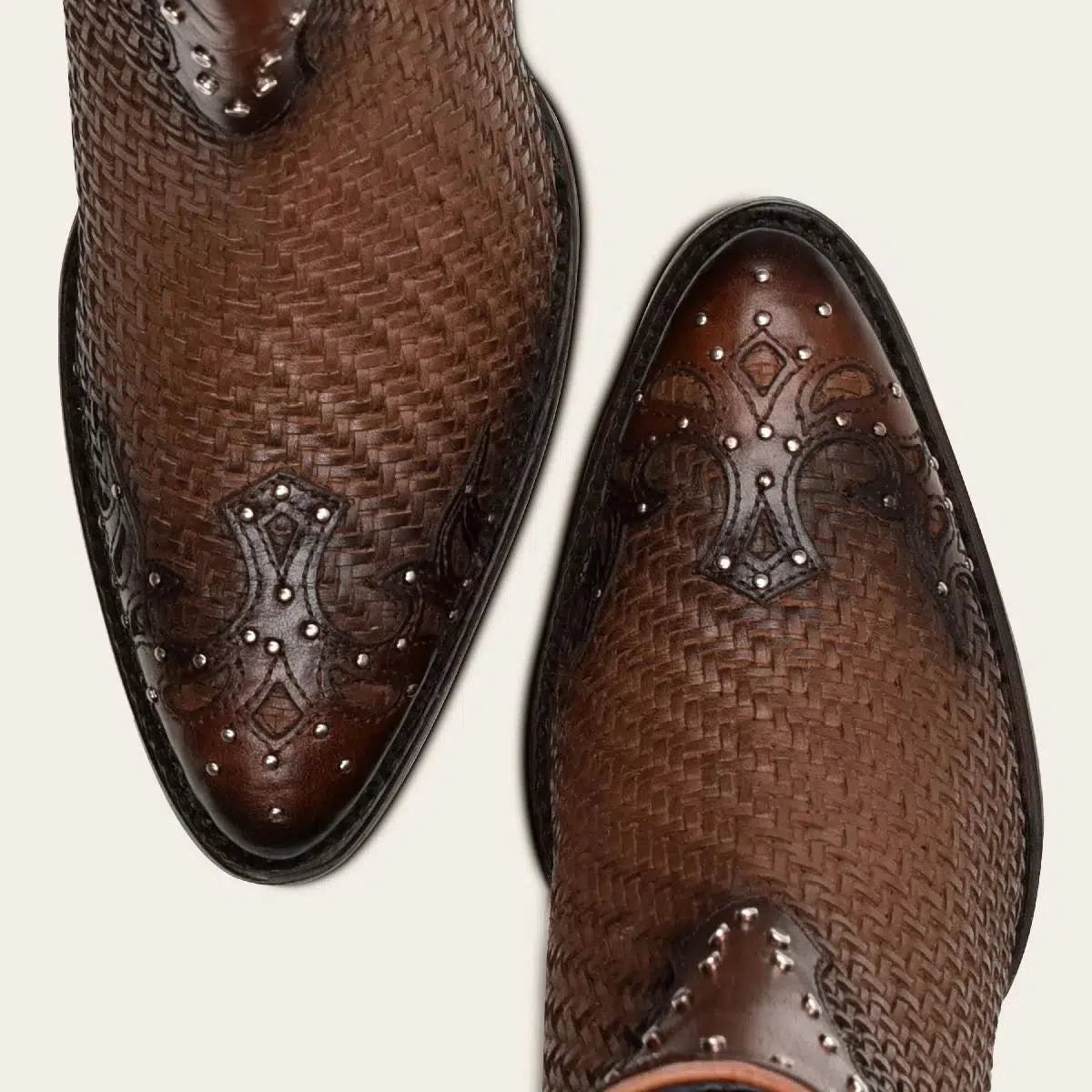 Women's Cuadra Brown Western Cowgirl Ankle Boots - Genuine Cowhide Leather - Perfect for Country Dancing, Rodeos & Casual Western Fashion
