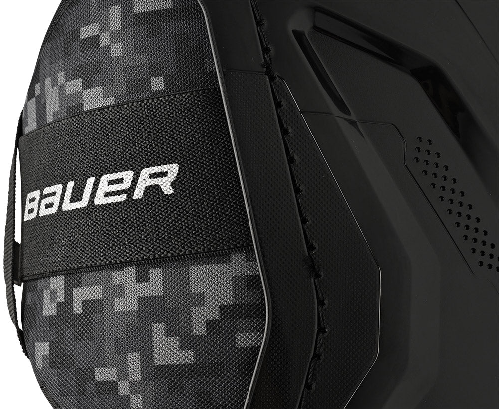 Bauer Supreme M3 Intermediate Ice Hockey Shin Guards - Youth & Adult Protective Gear for Hockey Players - Perfect for Games, Practice & Training Sessions