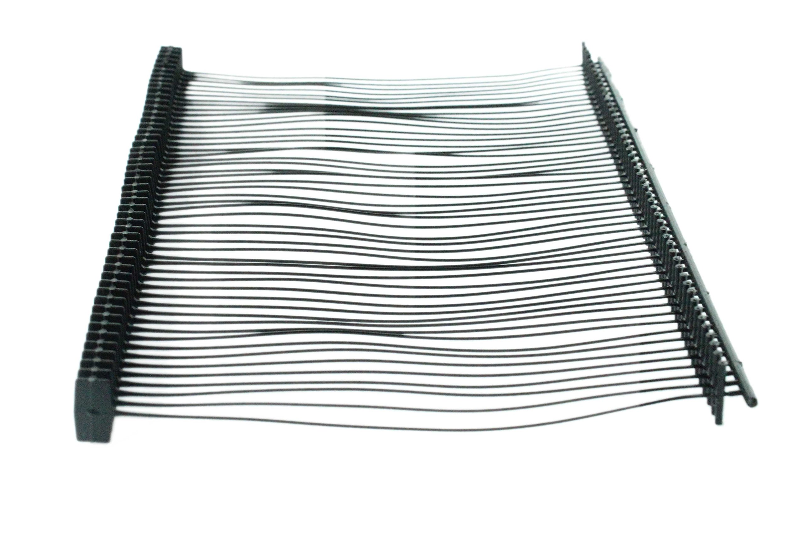 50mm Black Tag Pins for Tagging Guns - Pack of 5000 for Retail Labeling