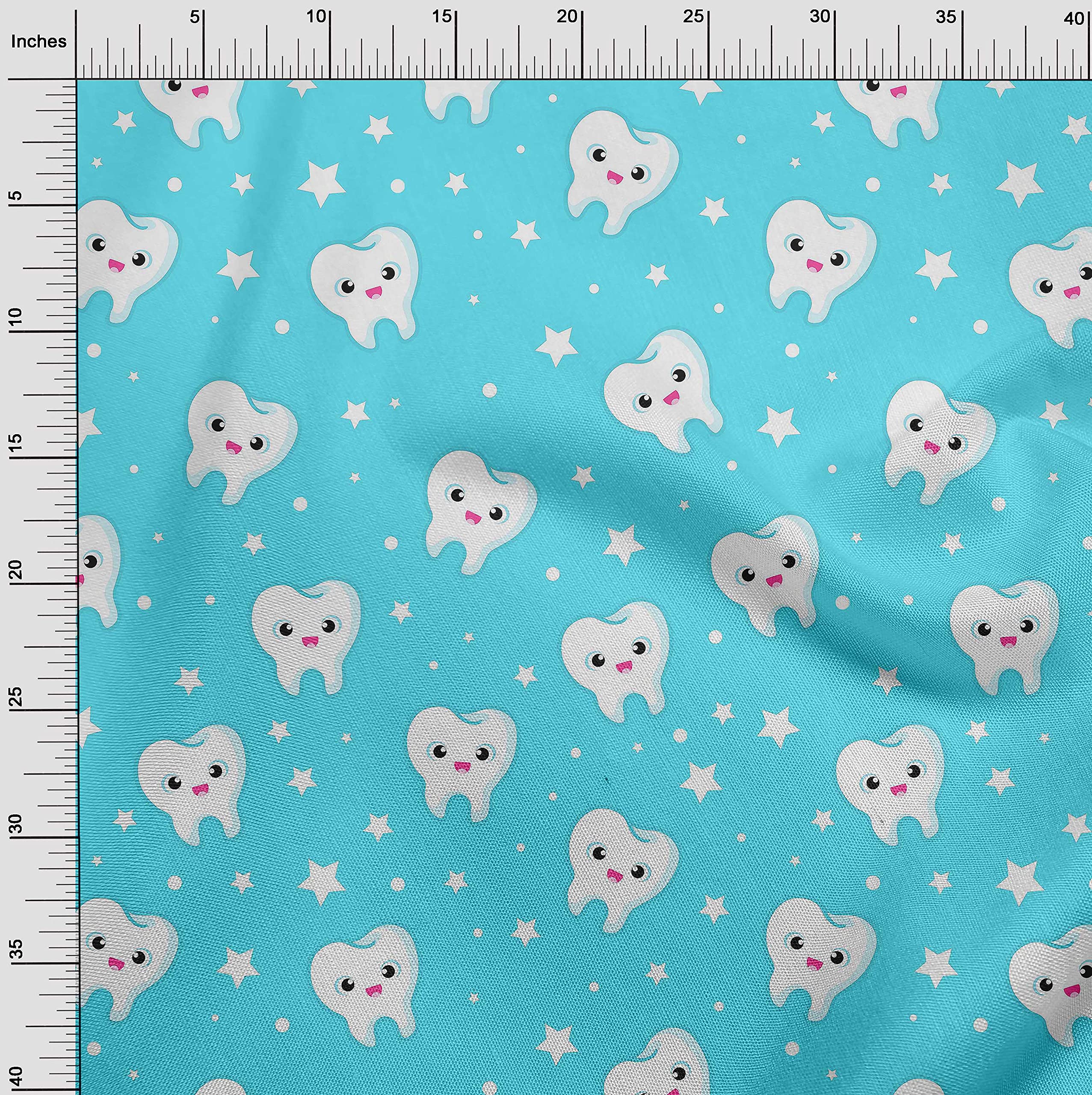 Premium 100% Cotton Jersey Aqua Blue Fabric - 58 Inch Wide for Quilting, Sewing & DIY Crafts - Soft, Durable & Versatile Material for Apparel, Home Decor & Baby Clothes