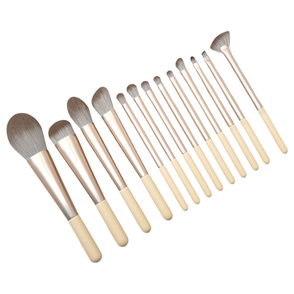 Beaupretty 13-Piece Professional Makeup Brush Set - Soft Synthetic Bristles for Foundation, Blending, Eyeshadow & More - Perfect for Everyday Makeup, Travel & Gift Giving