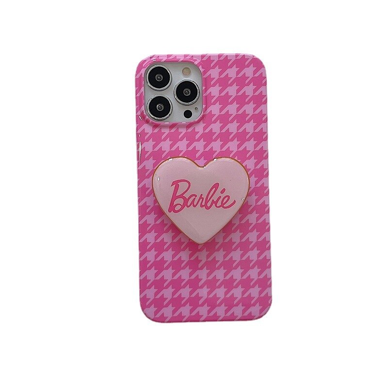 **Barbie Phone Case for iPhone 14 Pro Max, XR, 12/13 Pro Max - Cute Cartoon Soft TPU Case for Women & Girls - Perfect Gift for Valentine's Day, Birthday (Pink, Fashion Design) - Ideal for School, Work, and Everyday Use**