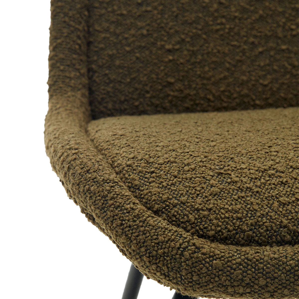 Aimin Chair by Kave Home - Modern Accent Chair for Living Room, Bedroom & Office - Comfortable Upholstered Lounge Chair with Wooden Legs
