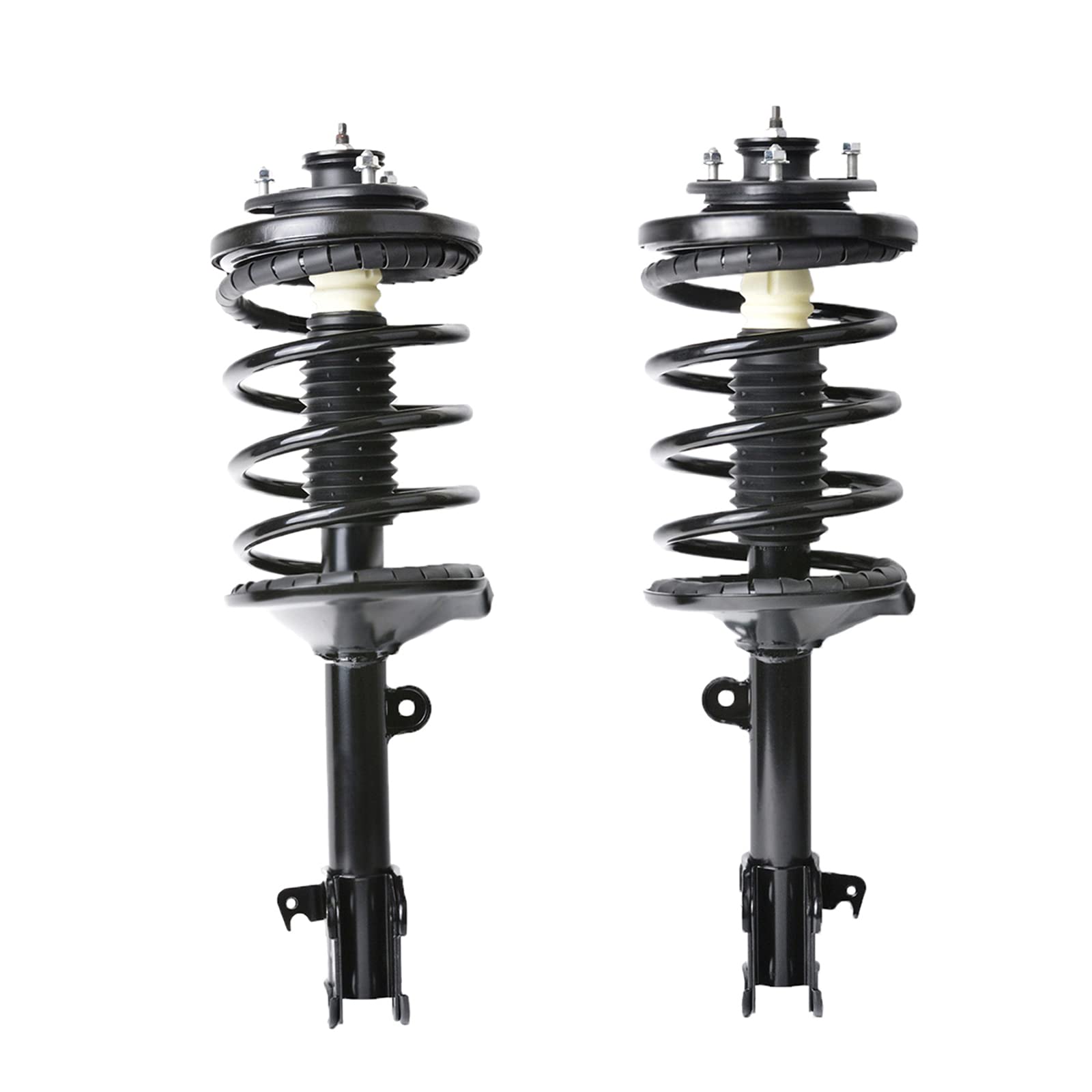 BROSCONE Complete Strut & Coil Spring Assembly Suspension Replacement Set - 2 Pieces (1 Pair) Front Driver & Passenger Side - Compatible with 2001-2002 Acura MDX - Quick Installation for Smooth Ride & Enhanced Handling - Perfect for Off-Roading, Daily Commuting & Rough Terrain Driving