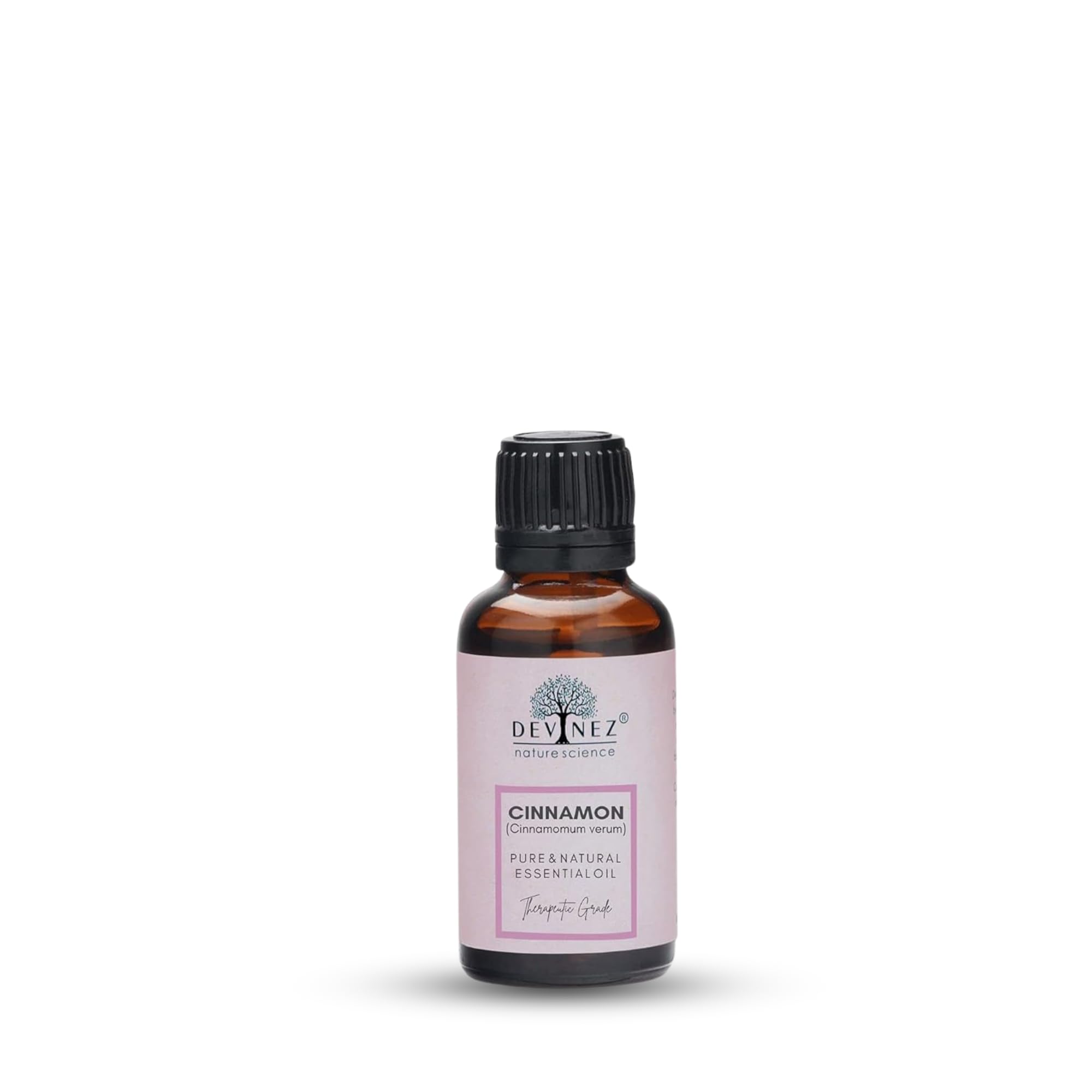 100% Pure Cinnamon Essential Oil - Natural Undiluted Therapeutic Grade for Aromatherapy, Massage & Hair Care | 50ml Glass Bottle | Reduces Tension, Anti-Inflammatory Properties | Perfect for DIY Skincare, Air Fresheners & Hair Growth Treatments