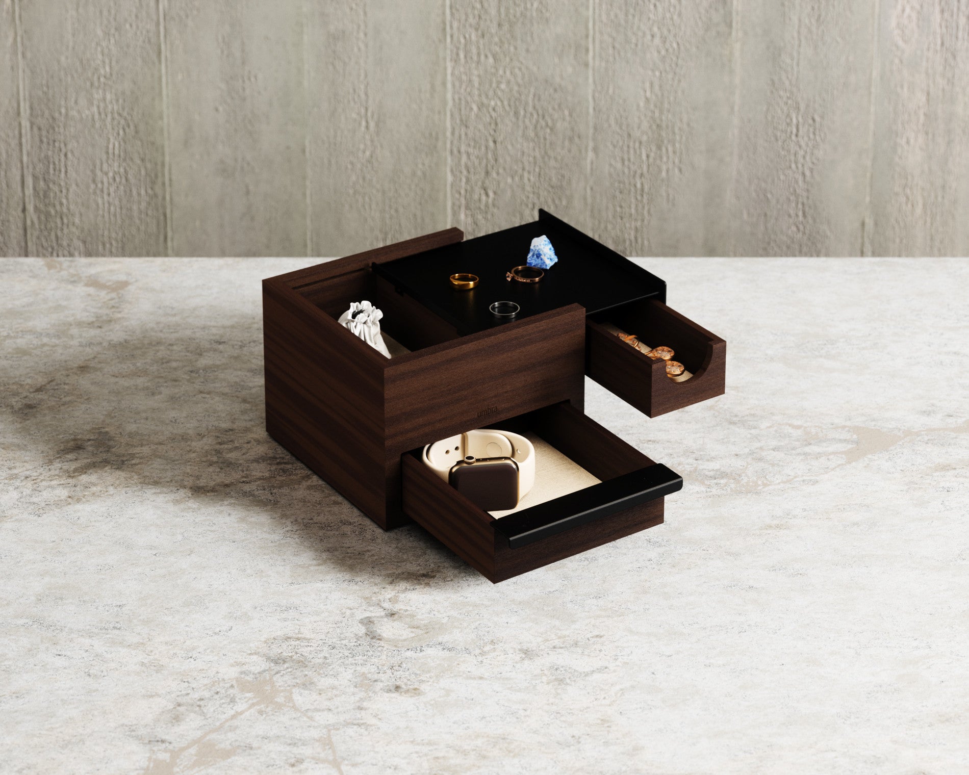 Stowit Mini Storage Box - Compact Organizer for Home, Office & Travel - Perfect for Jewelry, Crafts & Small Items Storage