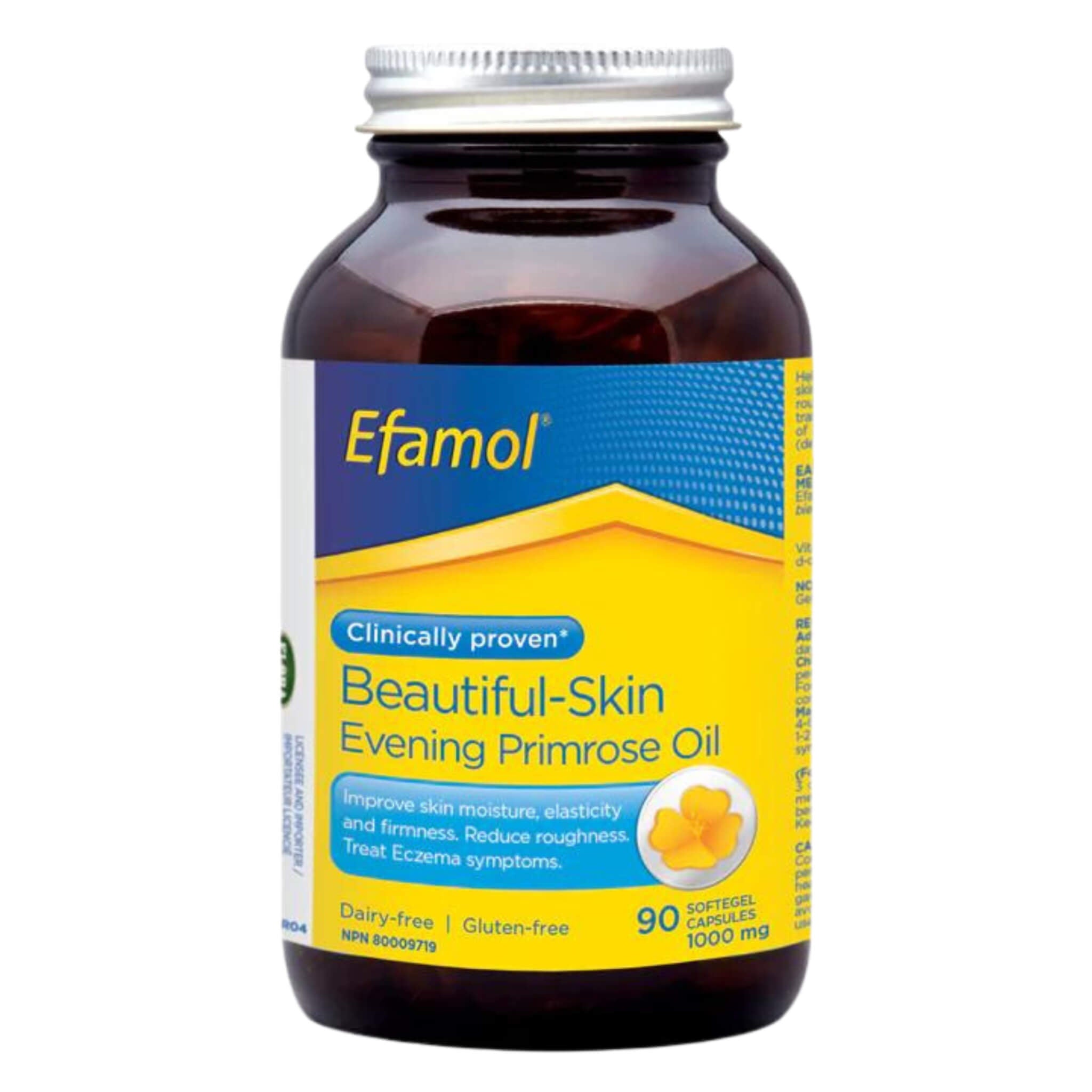 Efamol Evening Primrose Oil 500mg Softgels - Premium GLA Supplement for Women's Health, Hormonal Balance & Skin Care | Supports PMS Relief & Healthy Skin