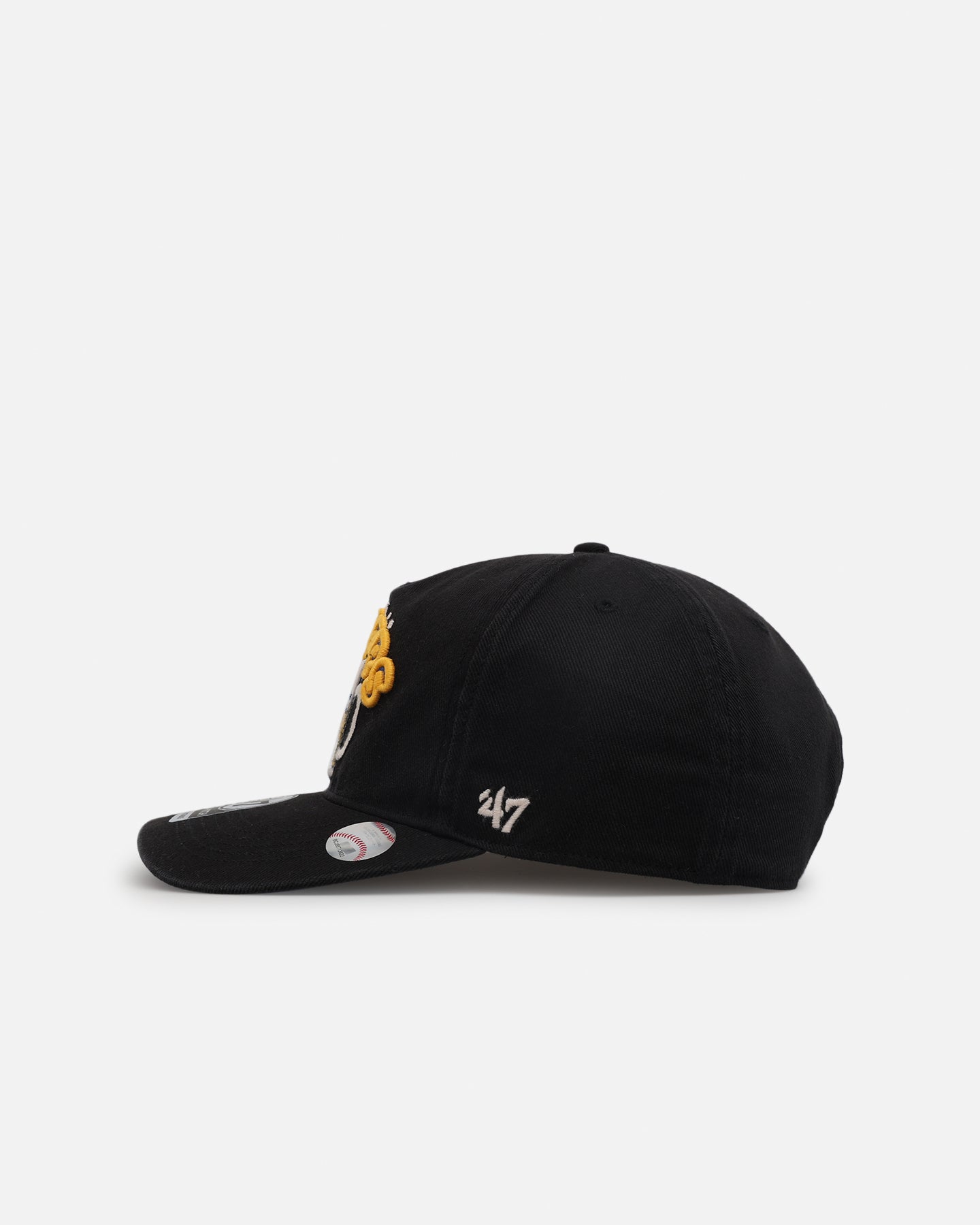 47 Brand Milwaukee Brewers 'MLB Trophy Case' Snapback Hat - Adjustable Black Baseball Cap for Men & Women - Perfect for Baseball Games, Sports Events & Casual Wear