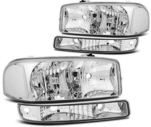 Chrome Housing Clear Reflector Clear Lens