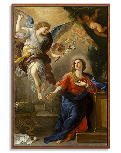 The Annunciation By Luca Giordano