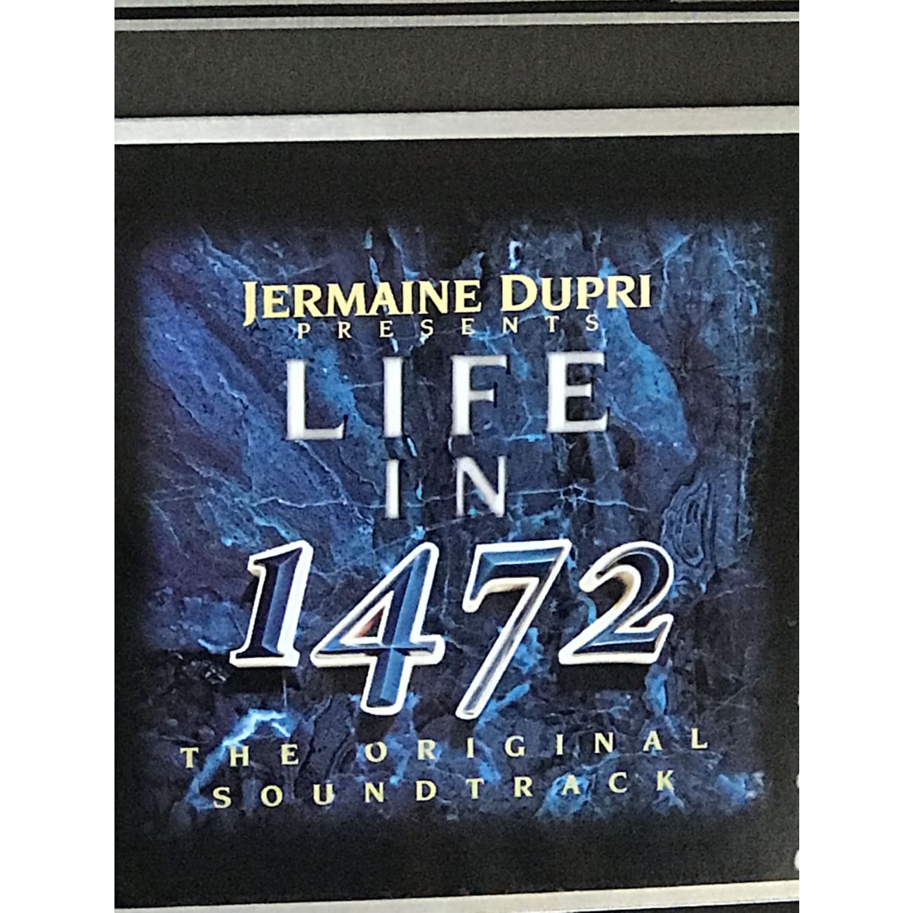 Jermaine Dupri Life In 1472 RIAA Platinum Album Award - Limited Edition Music Collectible for Fans & Display - Perfect for Home Decor, Music Memorabilia Collections & Gift for Hip-Hop Lovers