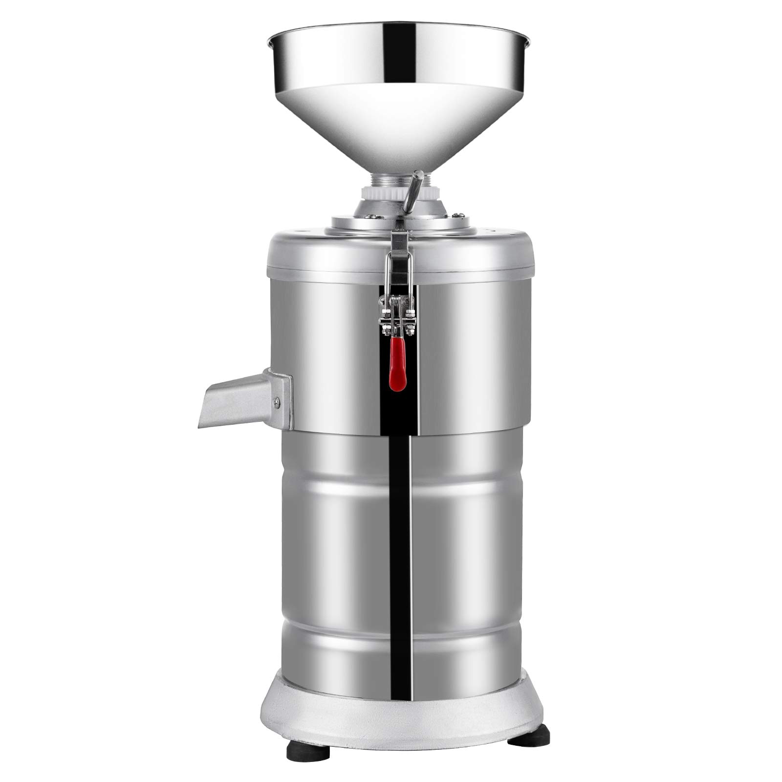 VEVOR 15kg/h Electric Peanut Oil Press Machine, 1100W Stainless Steel Peanut Butter Grinder, 27x27x64cm Commercial Peanut Mill - Perfect for Home Kitchens, Restaurants, and Healthy Snack Making