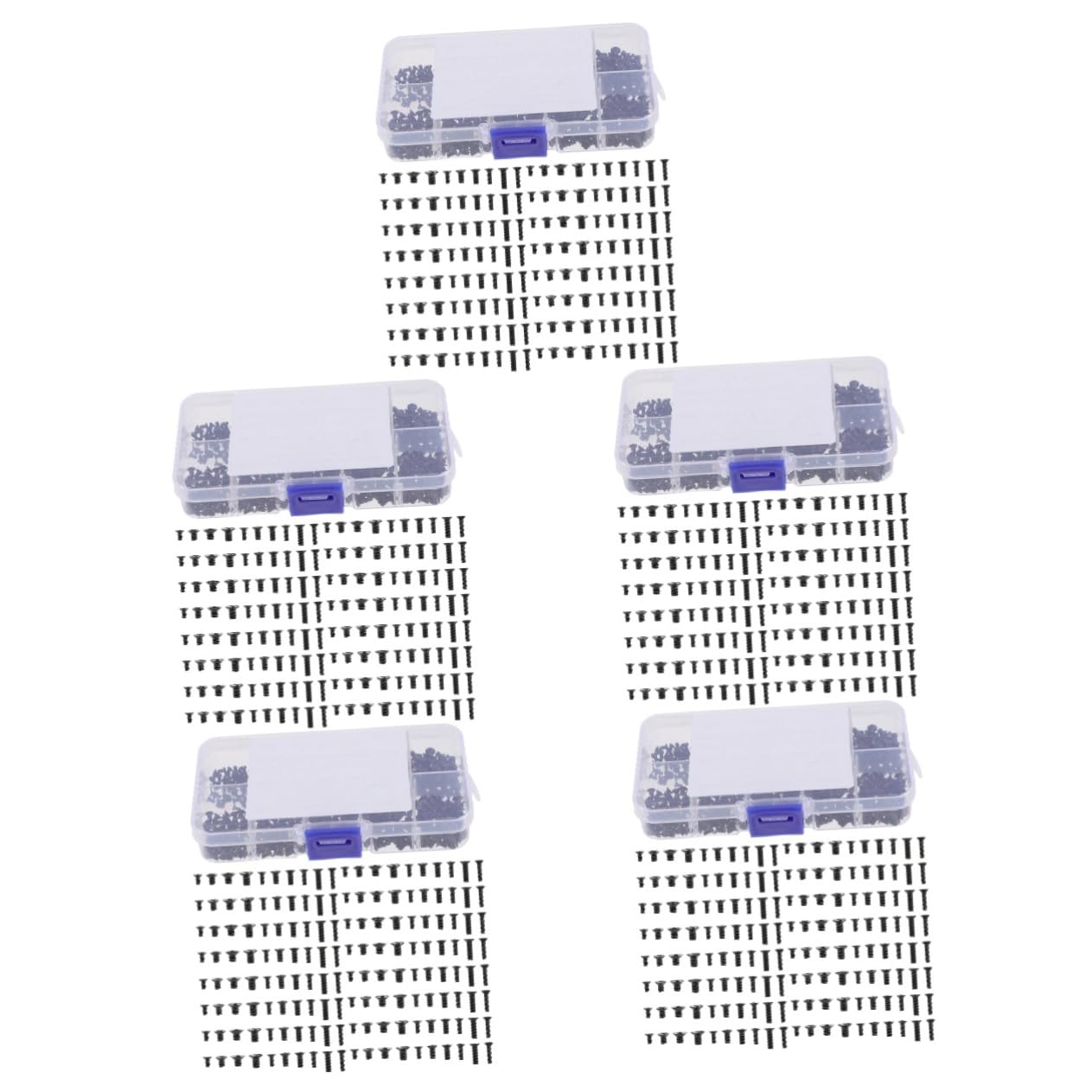 Mobestech 5 Sets Laptop Repair Screws Kit - M2 Countersunk Screws for Notebook Computer & PC Maintenance - Perfect for Linux Laptops, Small Screw Repairs, and Short Hair Bolt Replacements | Ideal for DIY Tech Repairs & Computer Hardware Upgrades