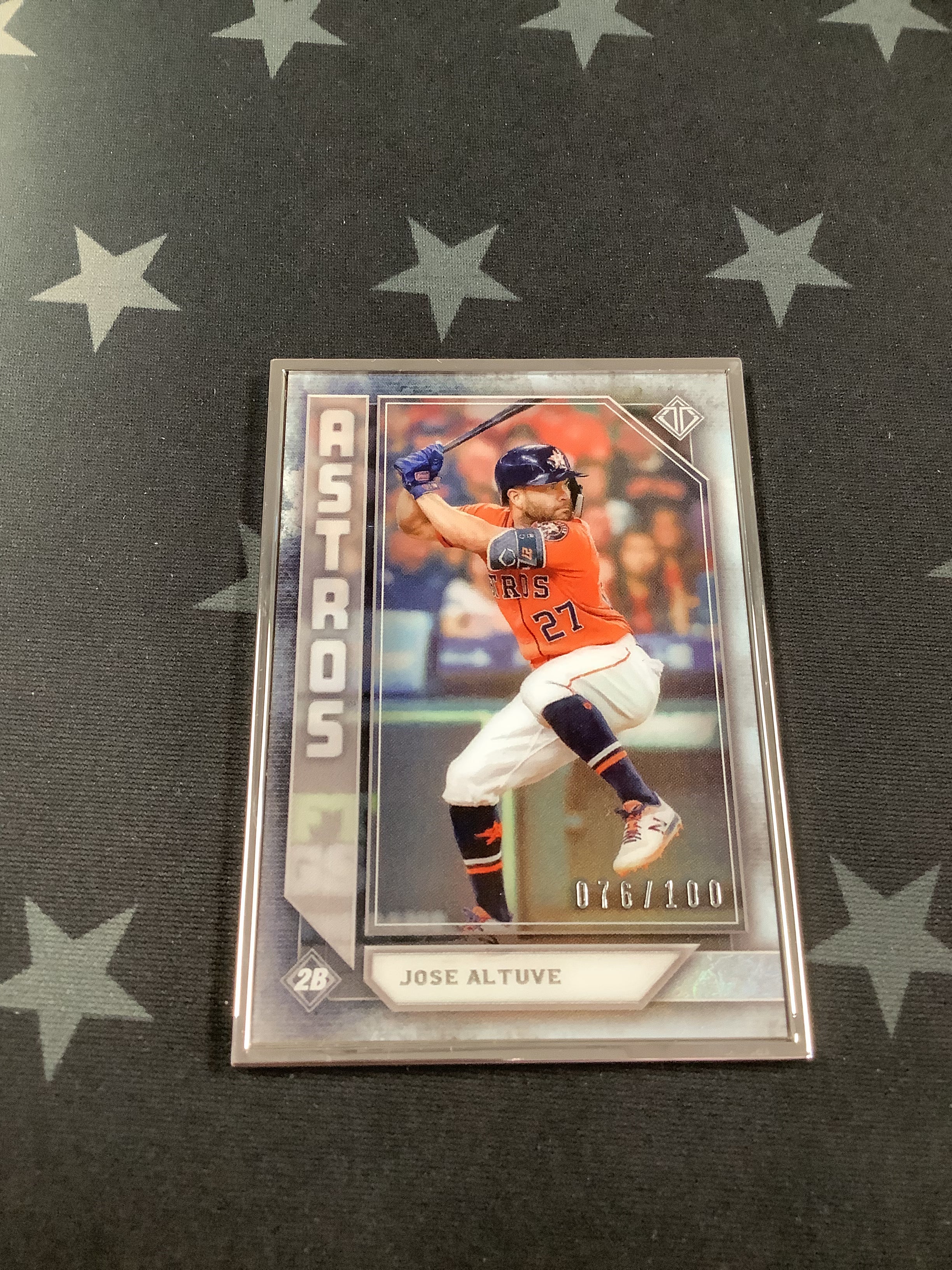 2019 Jose Altuve Transcendent Collection Baseball Card #17/100 - Limited Edition MLB Memorabilia for Collectors & Fans