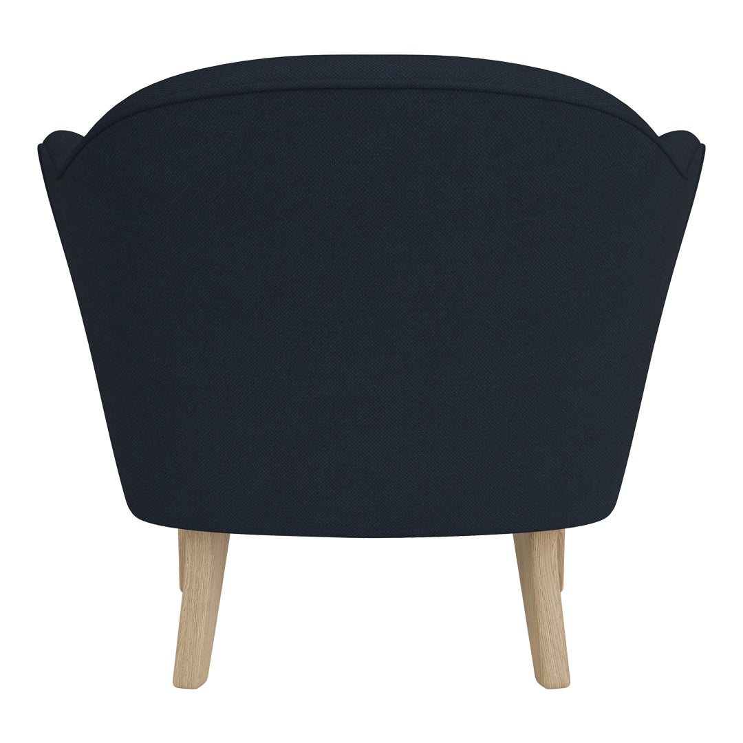Ingeborg Lounge Chair - Modern Textile Upholstered Accent Chair for Living Room, Bedroom & Office - Comfortable Reading & Relaxation Chair with Soft Fabric & Stylish Design