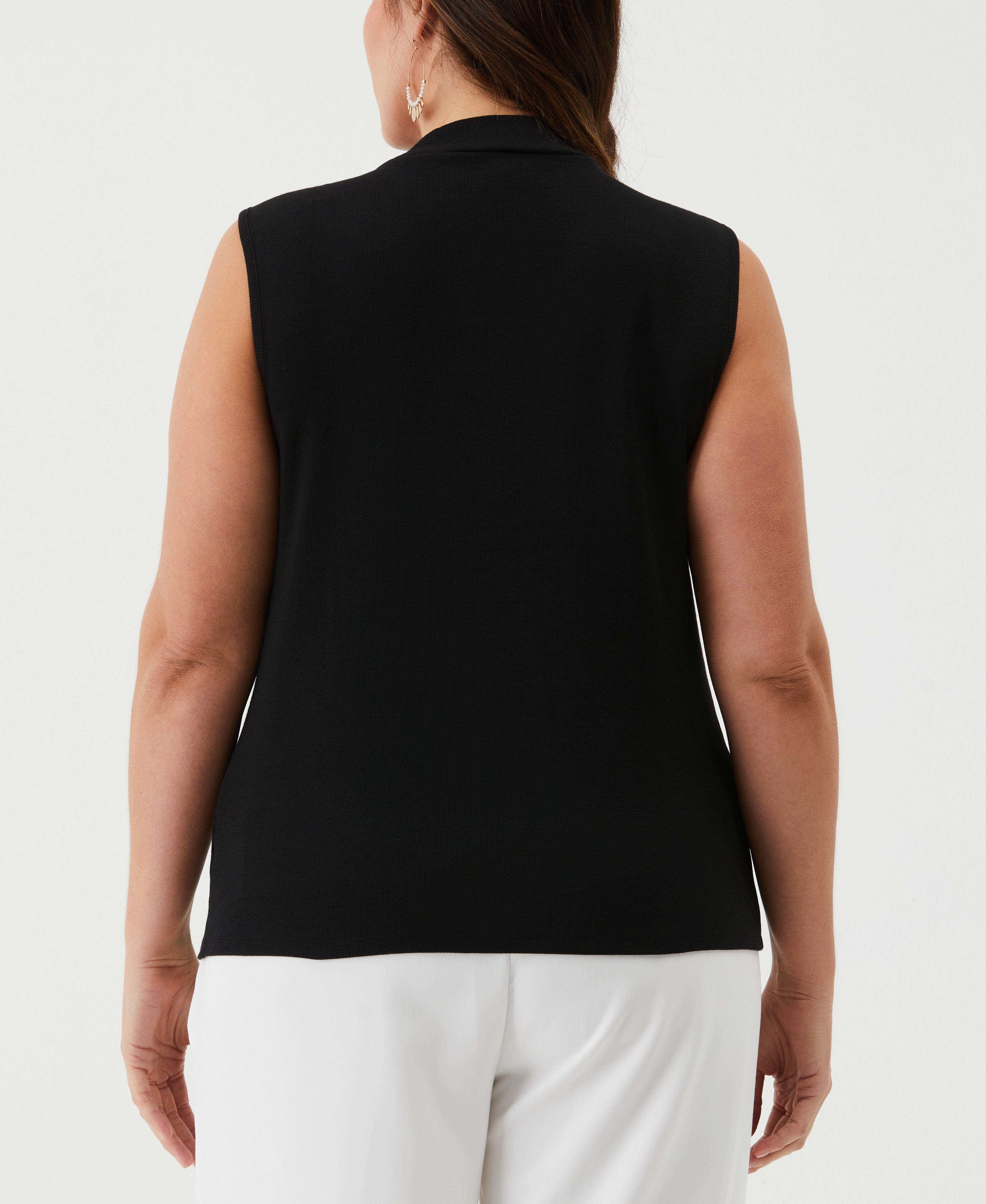 Plus Size Cutout Ribbed Tank Top for Women - Sexy Summer Tops with Breathable Fabric - Perfect for Beach, Party & Casual Wear
