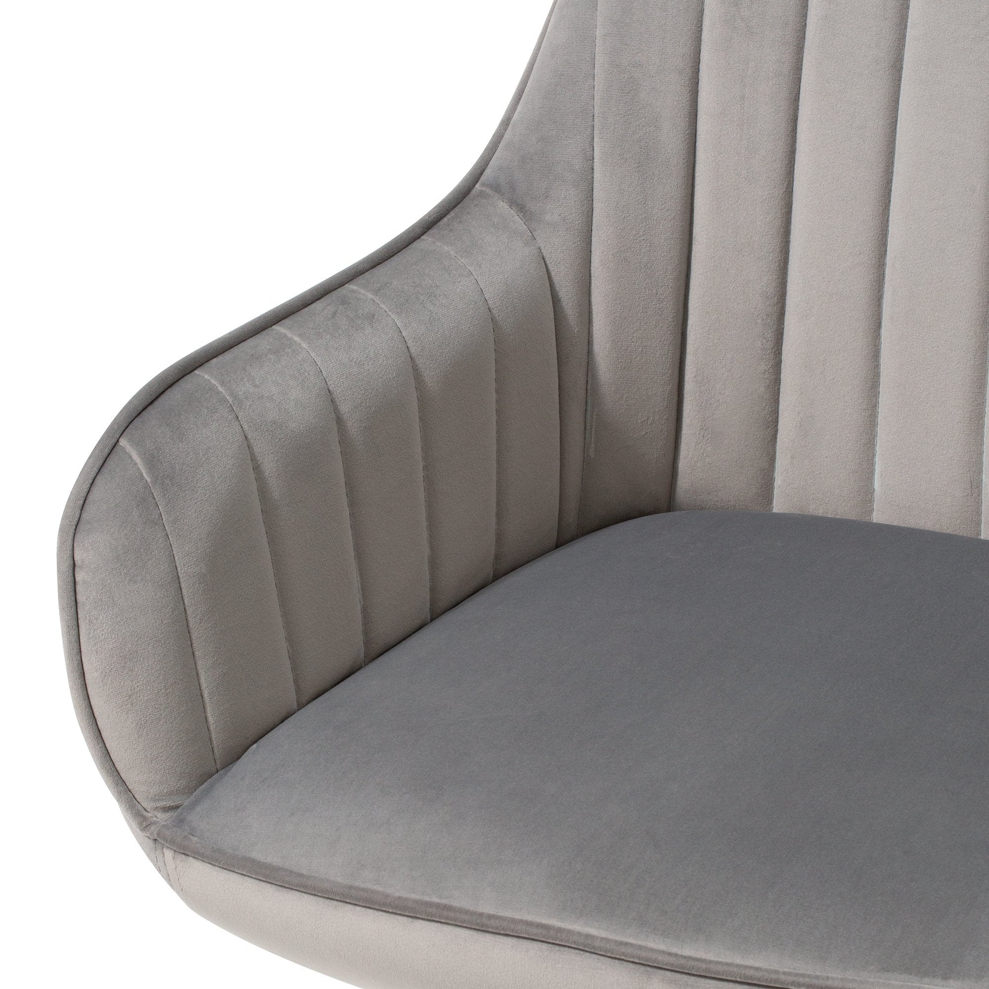 Eldorado Ergonomic Office Desk Chair - Gray (W530×D540×H800) for Home & Office Workspace Comfort