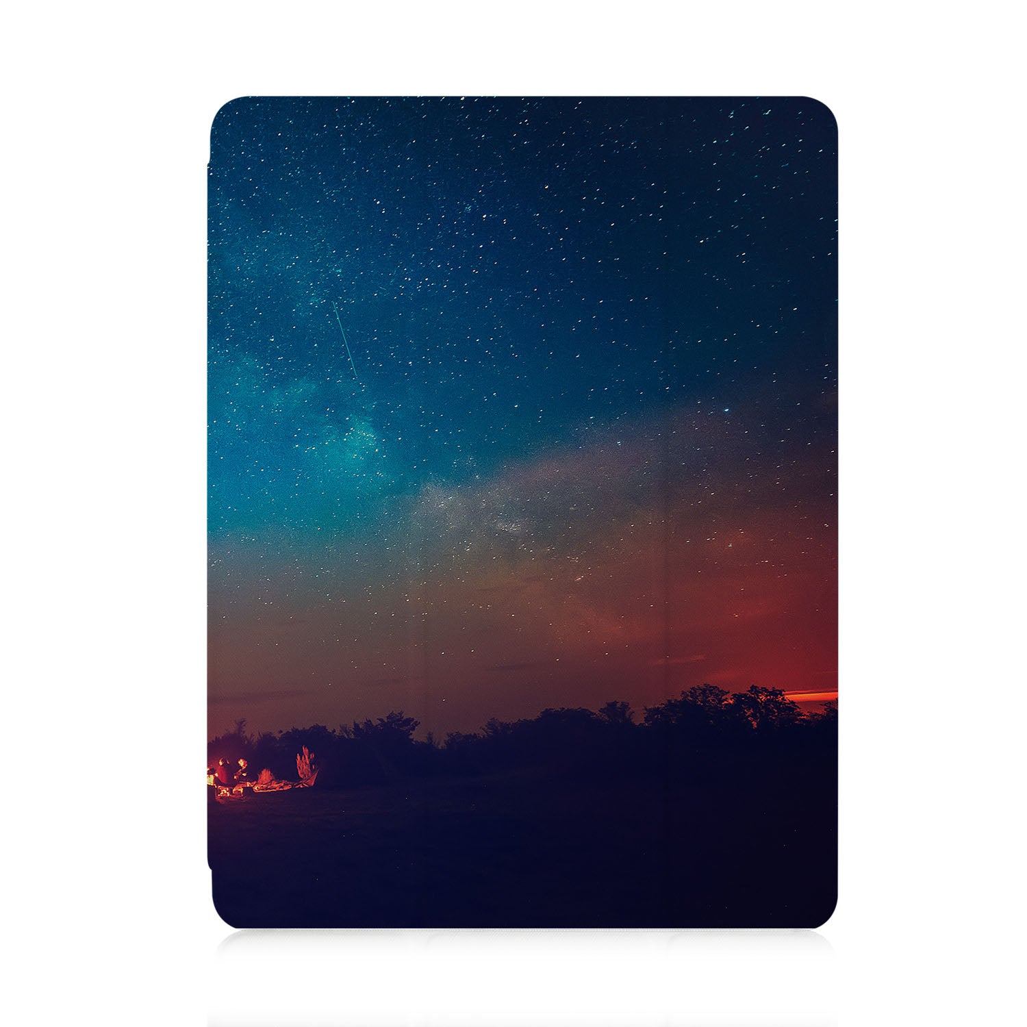 Starry Night iPad Trifold Case - Slim Protective Cover with Auto Sleep/Wake for iPad Pro/Air/Mini - Perfect for Work, Travel & Home Use