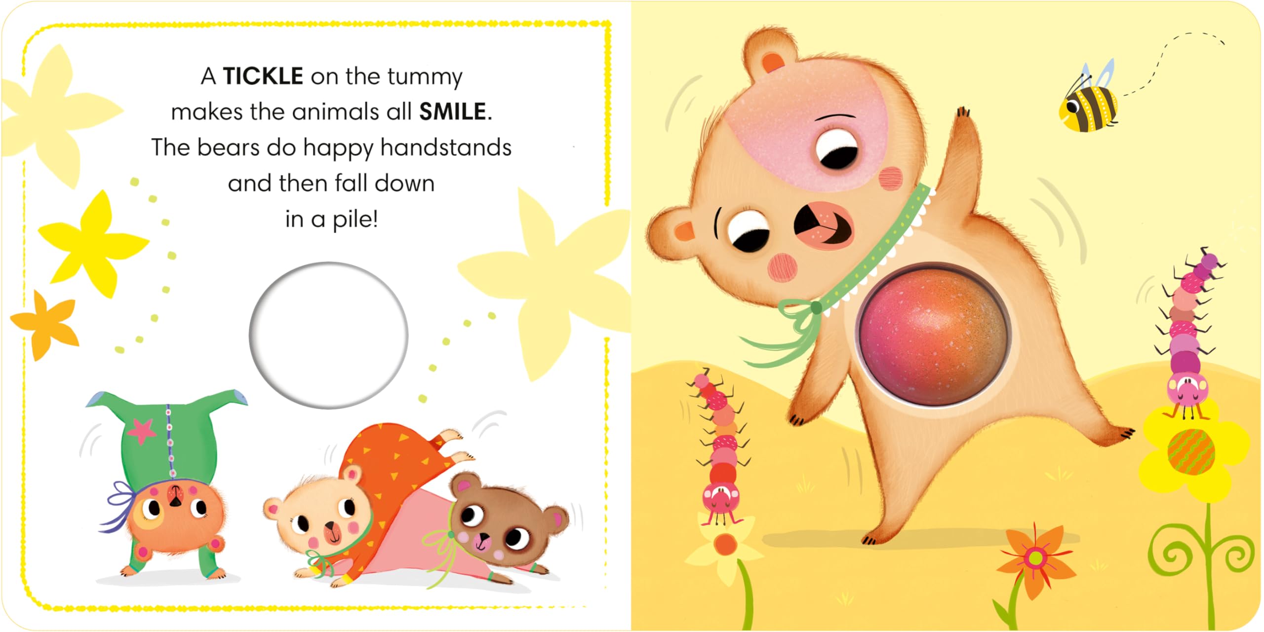 Squishy Sparkly Baby Animal Tummy Book - Interactive Sensory Touch & Feel for Toddlers - Perfect for Bedtime Stories & Early Learning