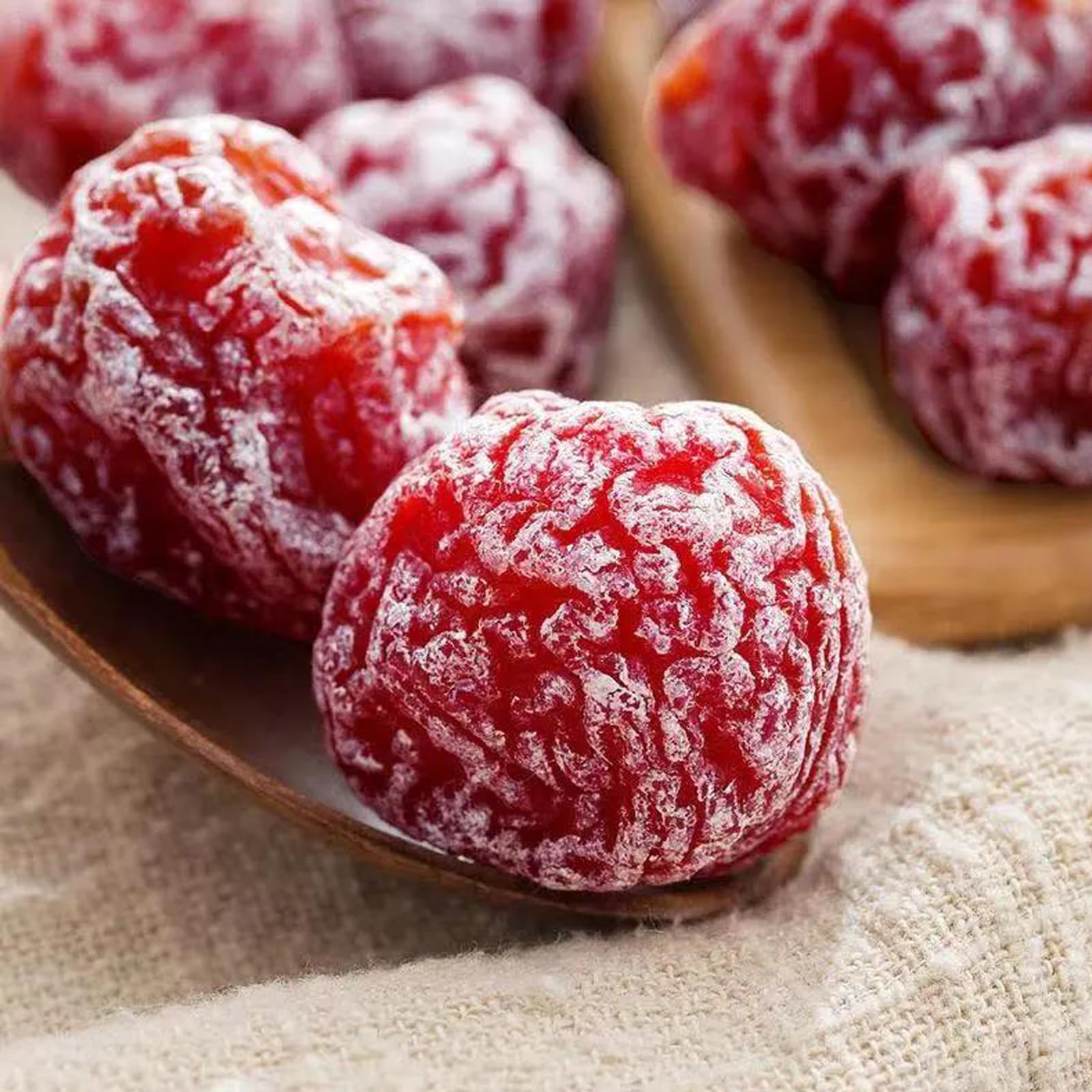 Organic Rose Plum Dried Fruit 16.93oz (480g) - Sweet & Tart Instant Snack, No Sugar Added, Vegan & Gluten-Free - Perfect for Healthy Snacking, Baking & Trail Mixes