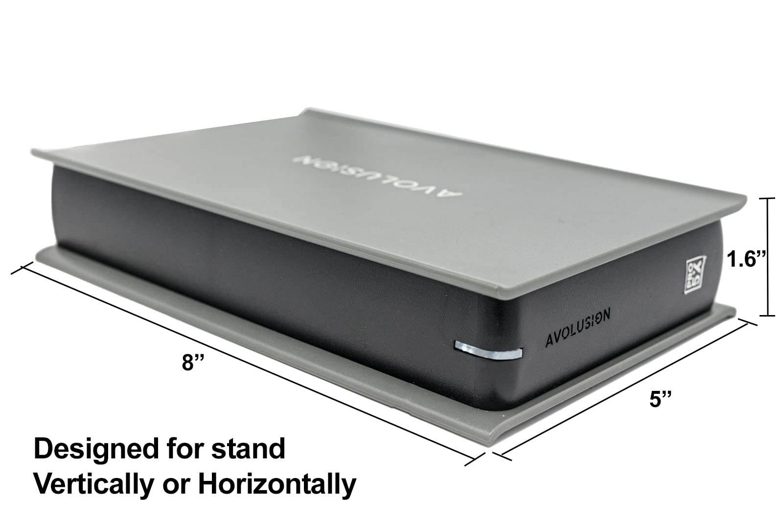 Avolusion PRO-5X 14TB USB 3.0 External Hard Drive (Grey) - High-Speed Storage for PC, Mac, Xbox - Perfect for Gaming, Backup & Media Storage (Renewed)