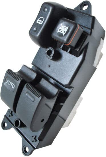 2001-2003 Toyota Sienna Window Door Switch Replacement - OEM Compatible Power Window Control Switch for Front Doors - Perfect for Window Malfunction Repair & DIY Installation