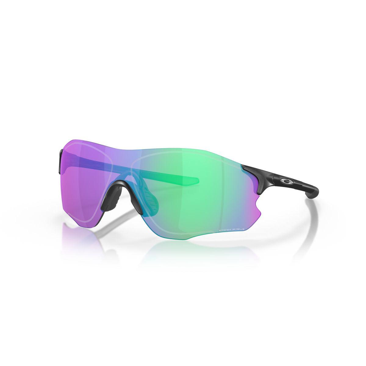 Oakley EVZero Path Sunglasses - Low Bridge Fit, Steel Frame with Prizm Golf Lenses (0OO9313 931305) - Perfect for Golfing & Outdoor Sports