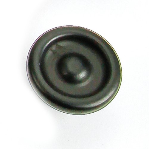 1.25 Inch Foundry Knob - Iron Black Finish | Heavy Duty Cabinet & Drawer Hardware for Industrial and Vintage Decor