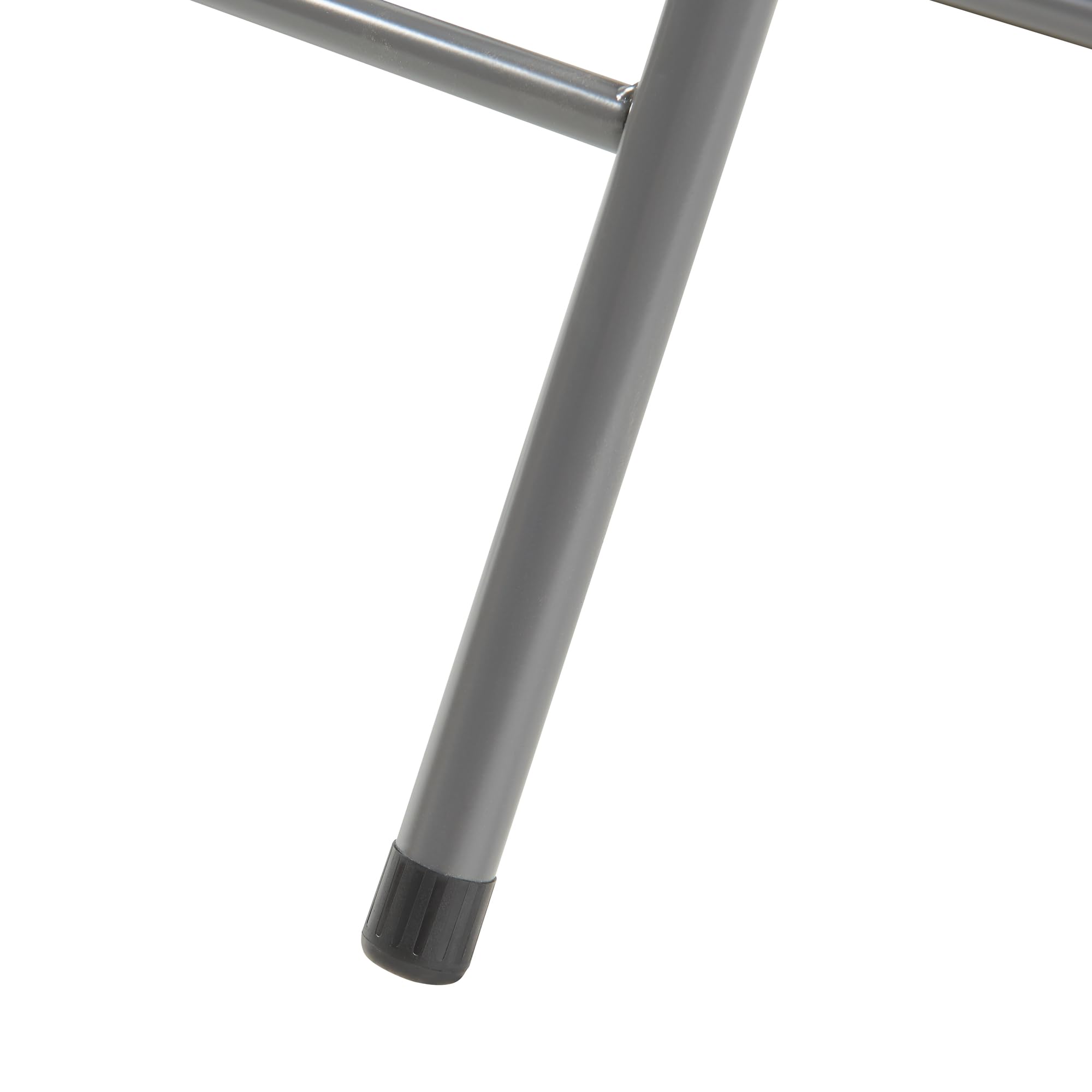 **Panana Folding Chairs with Padded Seat & Back – Heavy-Duty Metal Frame for Home, Office, Indoor & Outdoor Use – Compact & Portable (Grey, 2-Pack) – Perfect for Parties, Camping & Extra Seating**