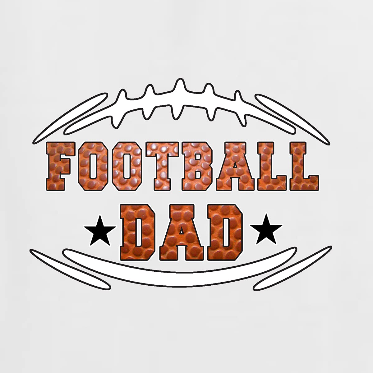 Wild Bobby Football Dad Sports Men's Long Sleeve Shirt - Comfortable Athletic Tee for Game Day, Tailgating & Fan Apparel - Perfect Gift for Football Lovers & Supporters