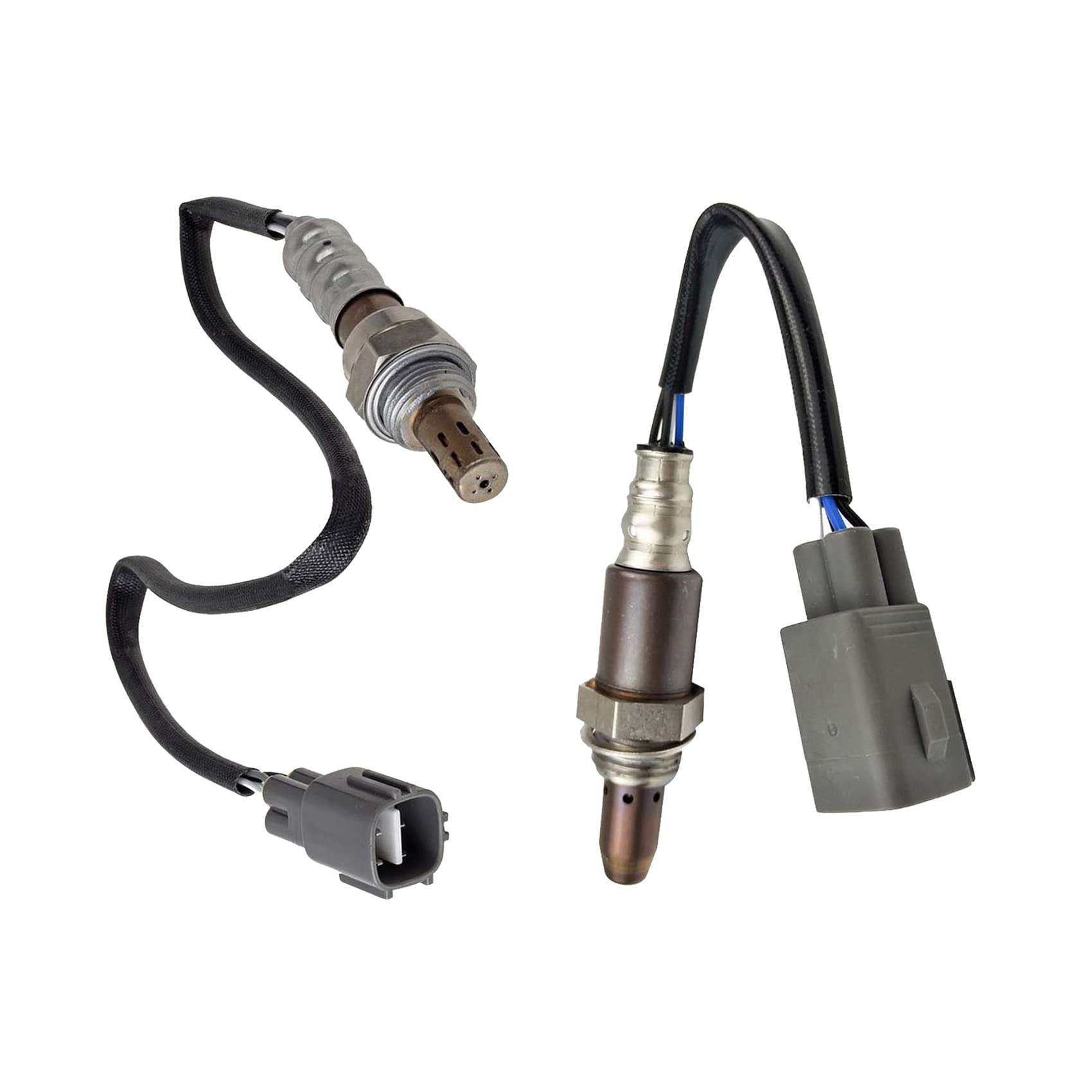 Upstream & Downstream Oxygen Sensor Replacement for TOYOTA SEQUOIA 2010-2012 4.6L V8 - Compatible with Front & Rear O2 Sensors - Improves Engine Performance & Fuel Efficiency (Perfect for Off-Roading, Towing & Daily Commuting)