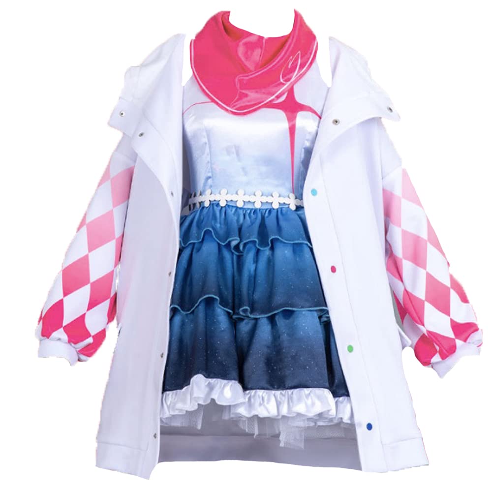 Anime Love Live Superstar Chisato Arashi Cosplay Costume Uniform - Halloween Party, Anime Convention, Cosplay Event, Themed Dress-Up
