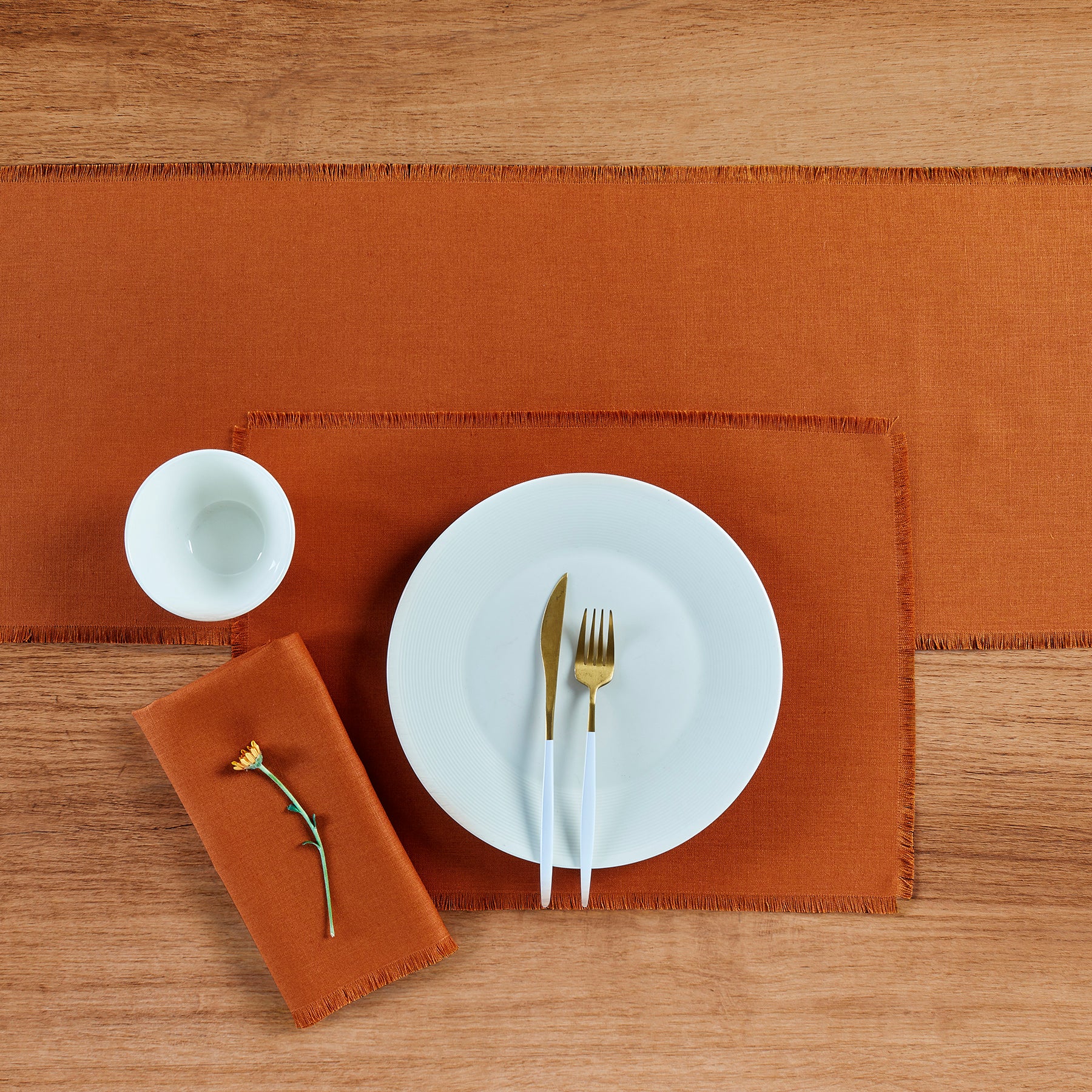 Elegant Fringe Napkins Set of 4 - Premium Cotton Decorative Table Linens for Dinner Parties, Weddings & Home Decor