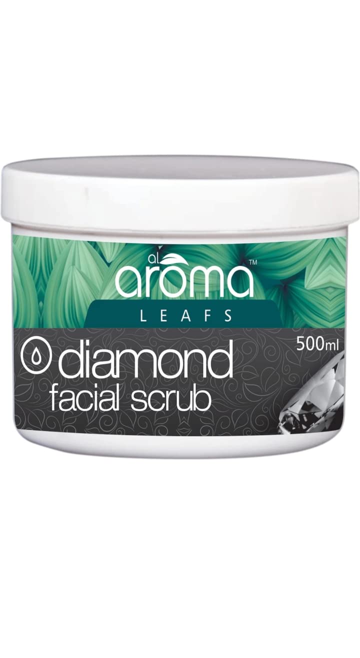 Premium Diamond Facial Scrub for Glowing Skin - Exfoliating & Brightening Face Scrub with Natural Ingredients - Perfect for Daily Skincare Routine & Spa Day at Home