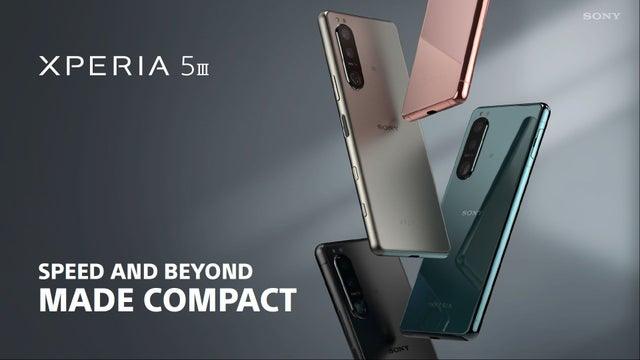 Sony Xperia 5 III 5G Smartphone (8GB RAM, 256GB Storage) - Premium Android Phone for Gaming, Photography & Streaming
