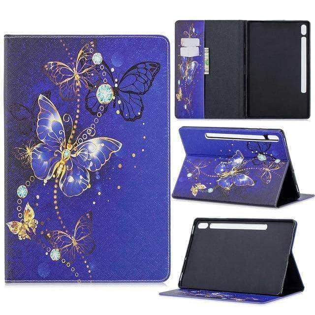 Samsung Galaxy Tab S7 11-inch (T870/T875) Slim Shockproof Stand Case - Protective Cover for Work, Study & Entertainment