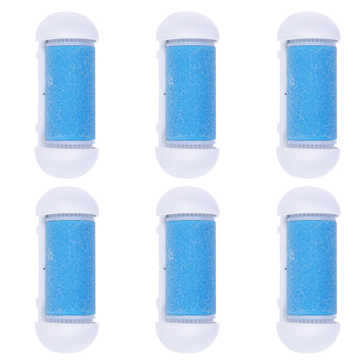 12 Pcs Foot Grinder Replacement Heads - Pedicure Accessories for Dead Skin Removal, Foot File Roller Heads - Professional Foot Care Supplies for Home Spa & Salon Use