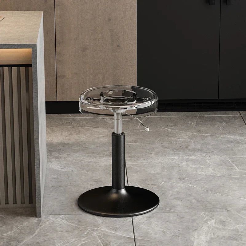 Premium Acrylic Kitchen Island Bar Stool - Modern High-End Counter Stool for Dining & Entertaining - Perfect for Home, Restaurant & Cafe Use