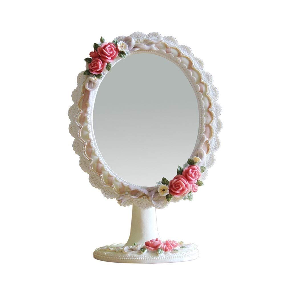 DCLINA Adjustable Desktop Mirror - Single Side 18.5x27cm Makeup Vanity Mirror for Women, Creative Dresser Mirror with Angle Adjustment for Bedroom, Living Room & Bathroom | Perfect for Makeup, Skincare & Hair Styling