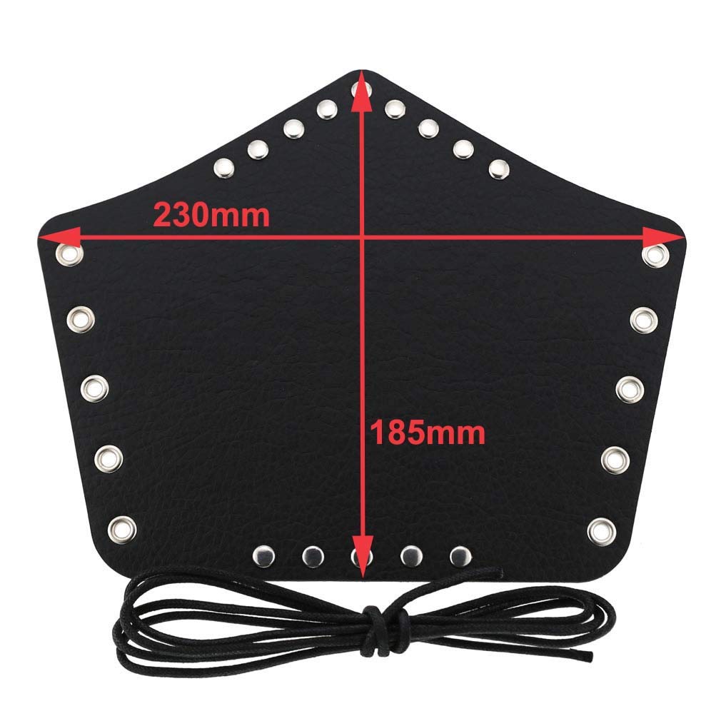 Unisex Faux Leather Gauntlet Wristband - Punk Gothic Bracelet with Lace Up Design, Wide Arm Armor Cuff for Men & Women | Perfect for Cosplay, Halloween, Rock Concerts and Gothic Fashion