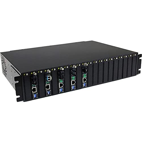 StarTech.com ET91000LC2 1000Mbps Gigabit Ethernet Fiber Media Converter with LC Connector - 550m Range for High-Speed Network Extension | Ideal for Office, Data Center & Industrial Networking