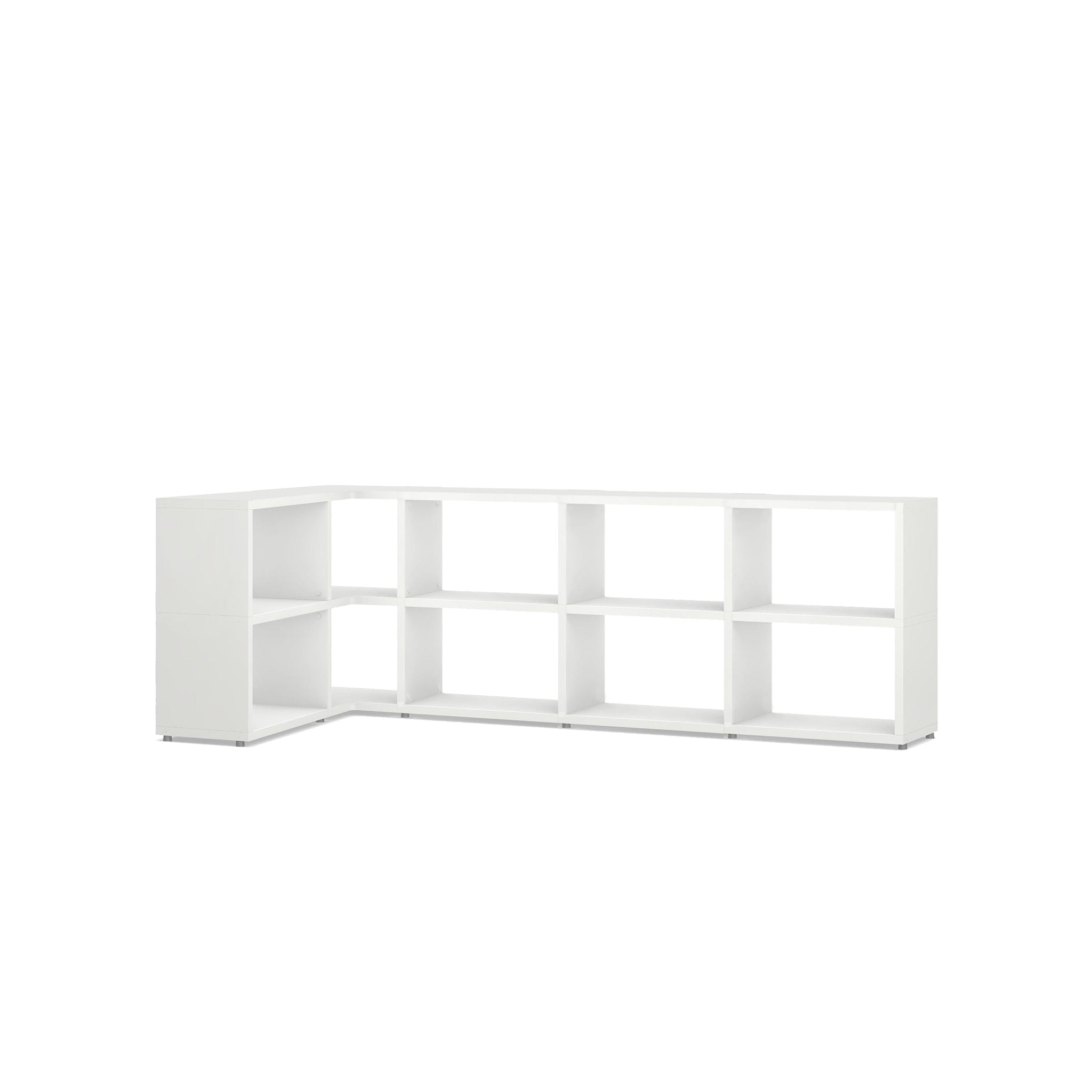 BOON Cube Storage Shelf - 5x2 Rectangular Organizer for Home & Office - Perfect for Kids Toys, Books, and Clutter-Free Spaces