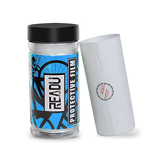Transparent Bike Frame Protection Tape - Scratch-Resistant Rhino Guard for Road & Mountain Bicycles | Prevent Scratches on Bike Frames During Commuting, Off-Road Riding & Daily Use