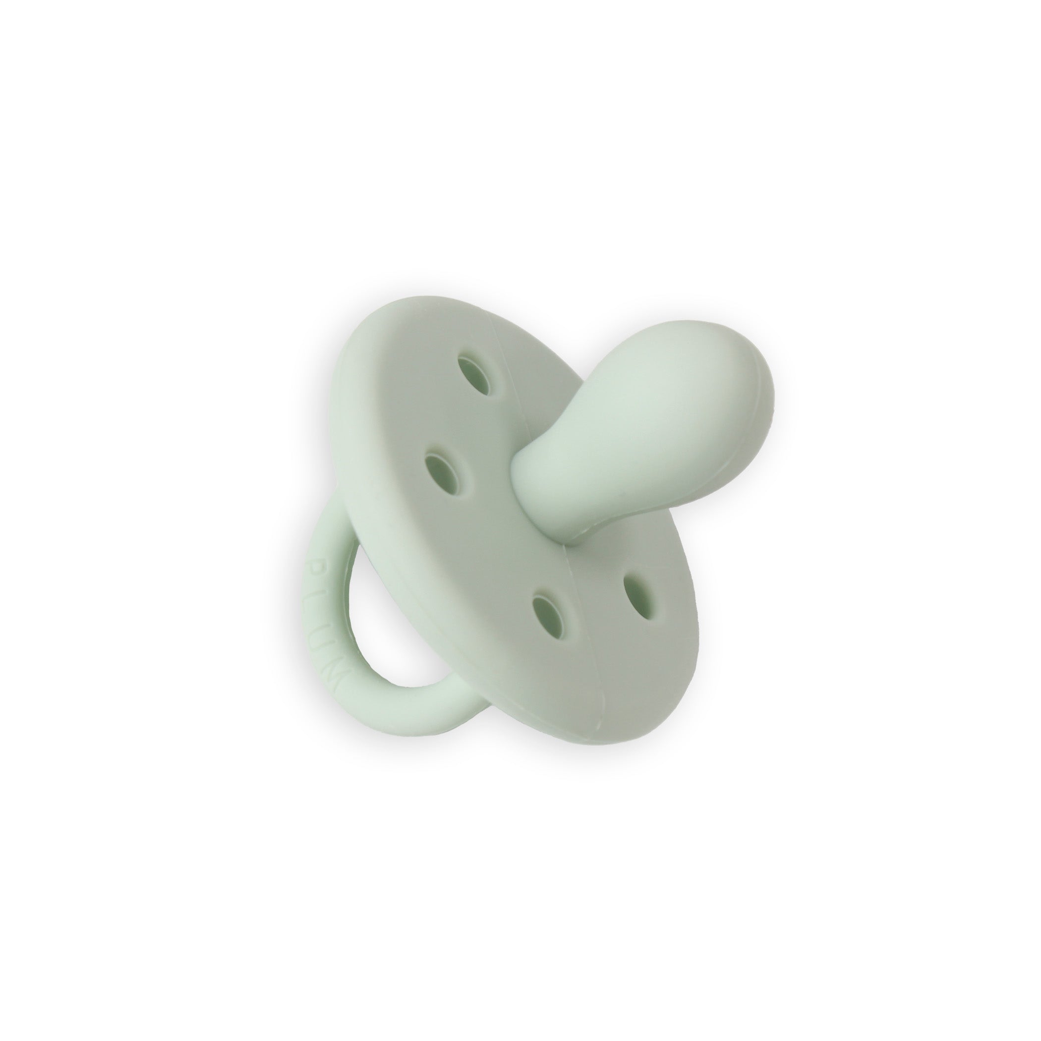 4 Pack Silicone Soothers for Babies - Green Sand, Eucalyptus, Olive & Pesto Colors | Gentle Teething Relief for Infants | Perfect for Daycare, Travel & Home Use